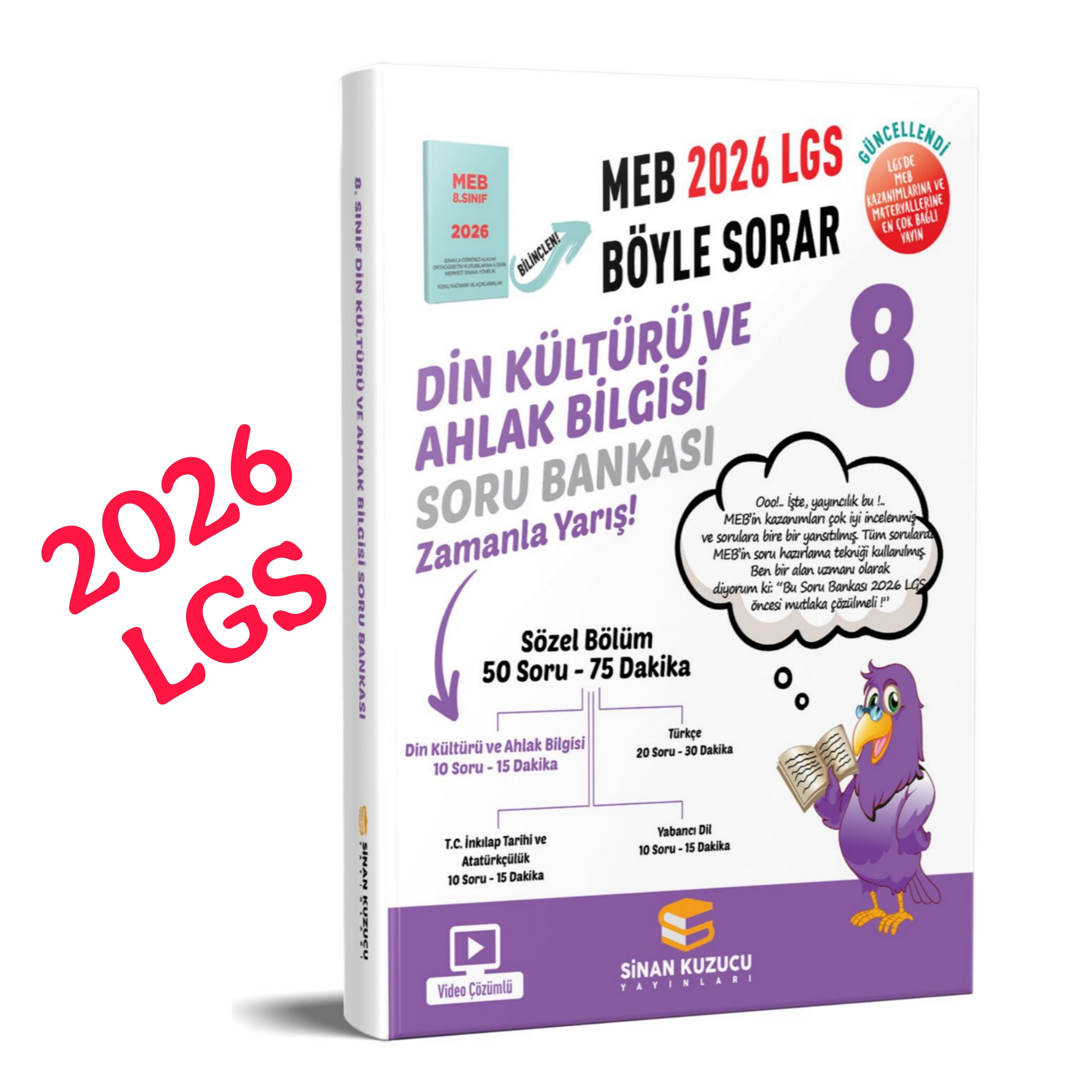 8. Sınıf 2026 Lgs Meb Böyle Sorar DİN KÜLTÜRÜ VE AHLAK BİLGİSİ Soru Bankası Video Çözümlü
