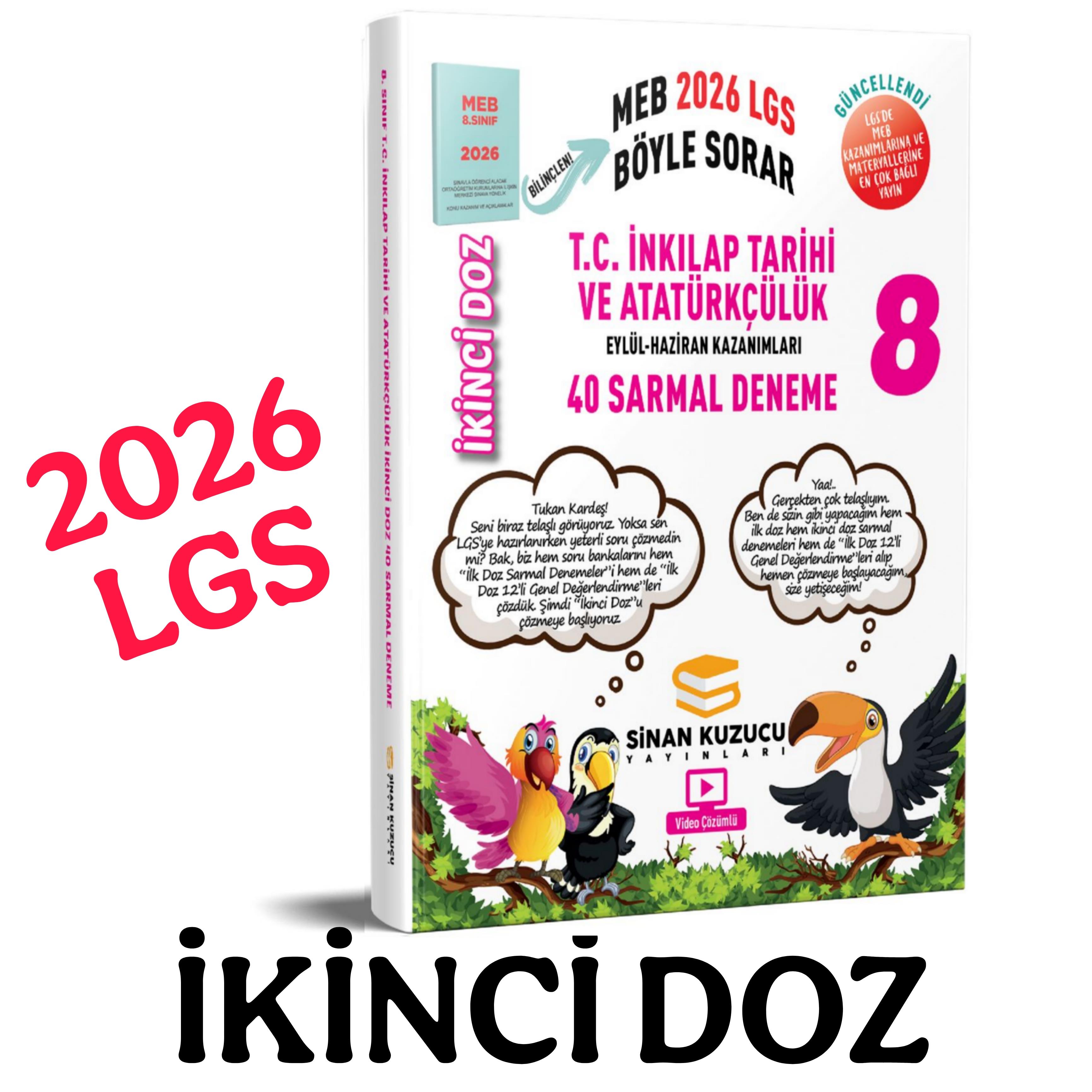 8. Sınıf | İKİNCİ Doz Sarmal Branş Denemeleri T.C. İNKILAP TARİHİ VE ATATÜRKÇÜLÜK ( 2025 LGS )
