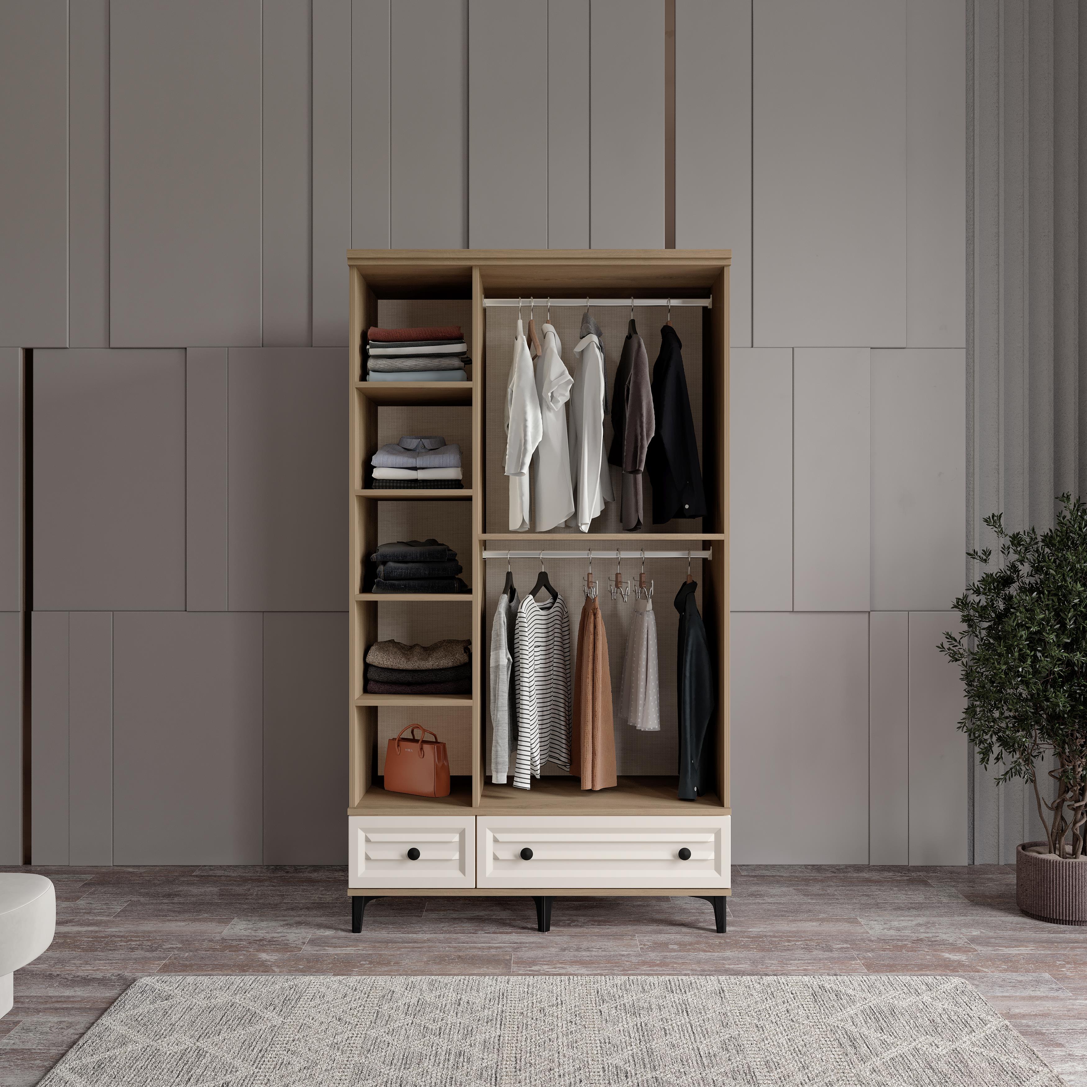  KİSRA 3 KAPILI DOLAP %100 MDF