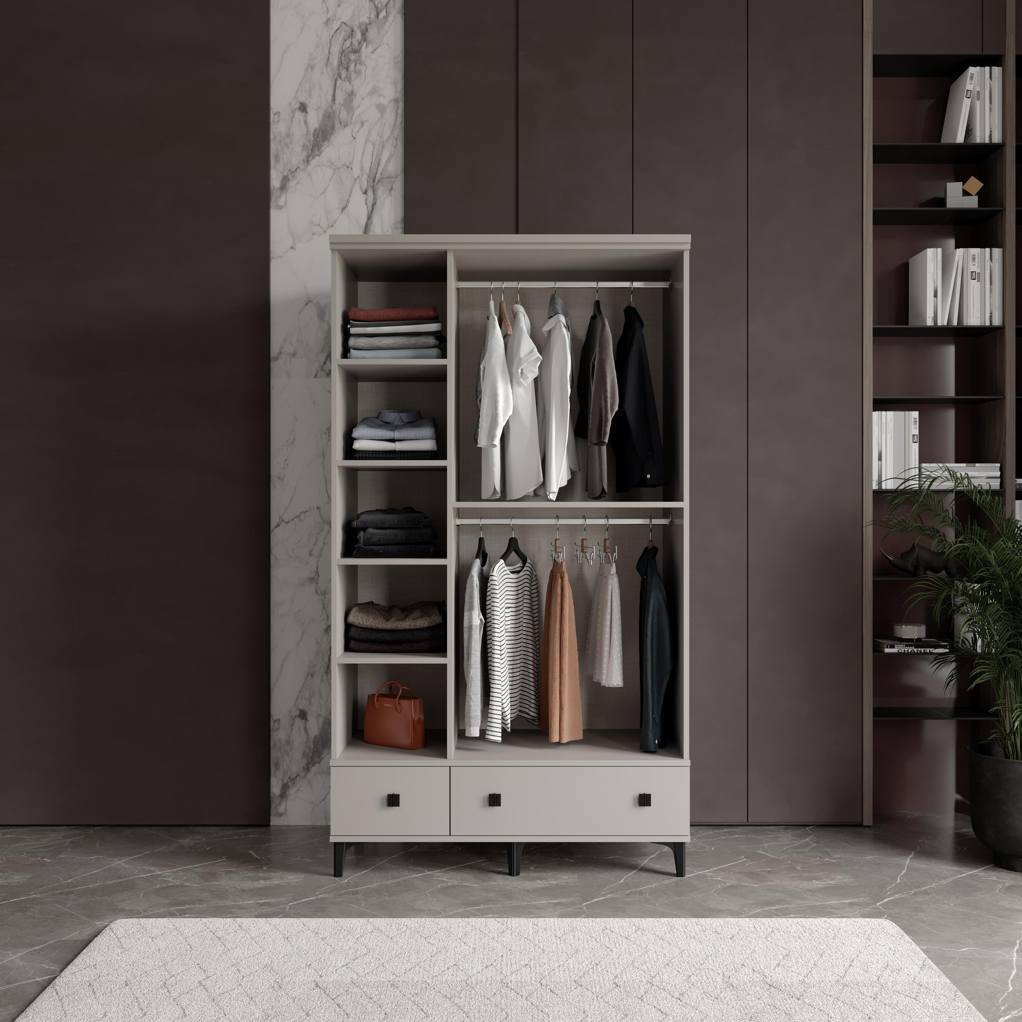  KONFOR 3 KAPILI DOLAP %100 MDF