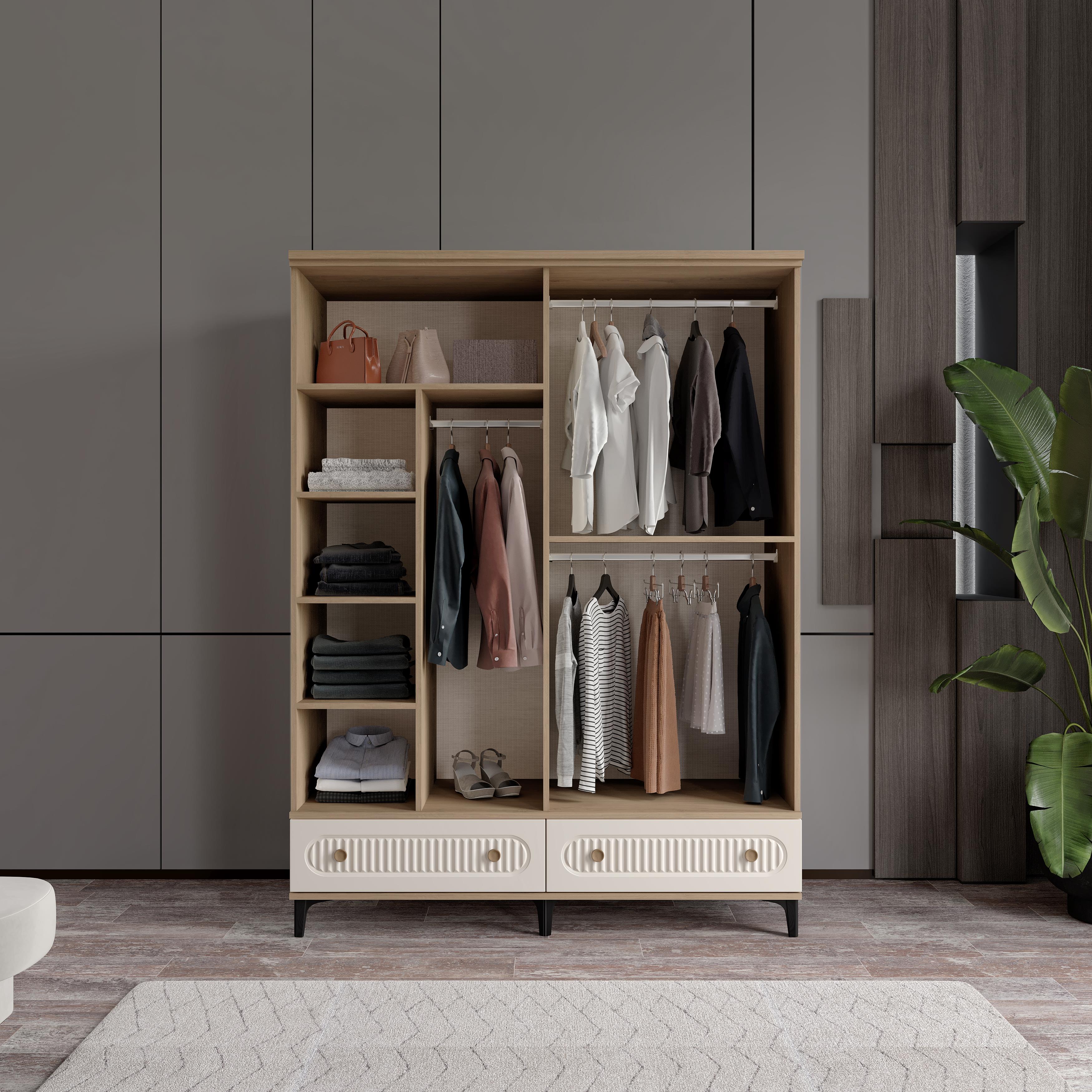  OSKAR 4 KAPILI DOLAP %100 MDF