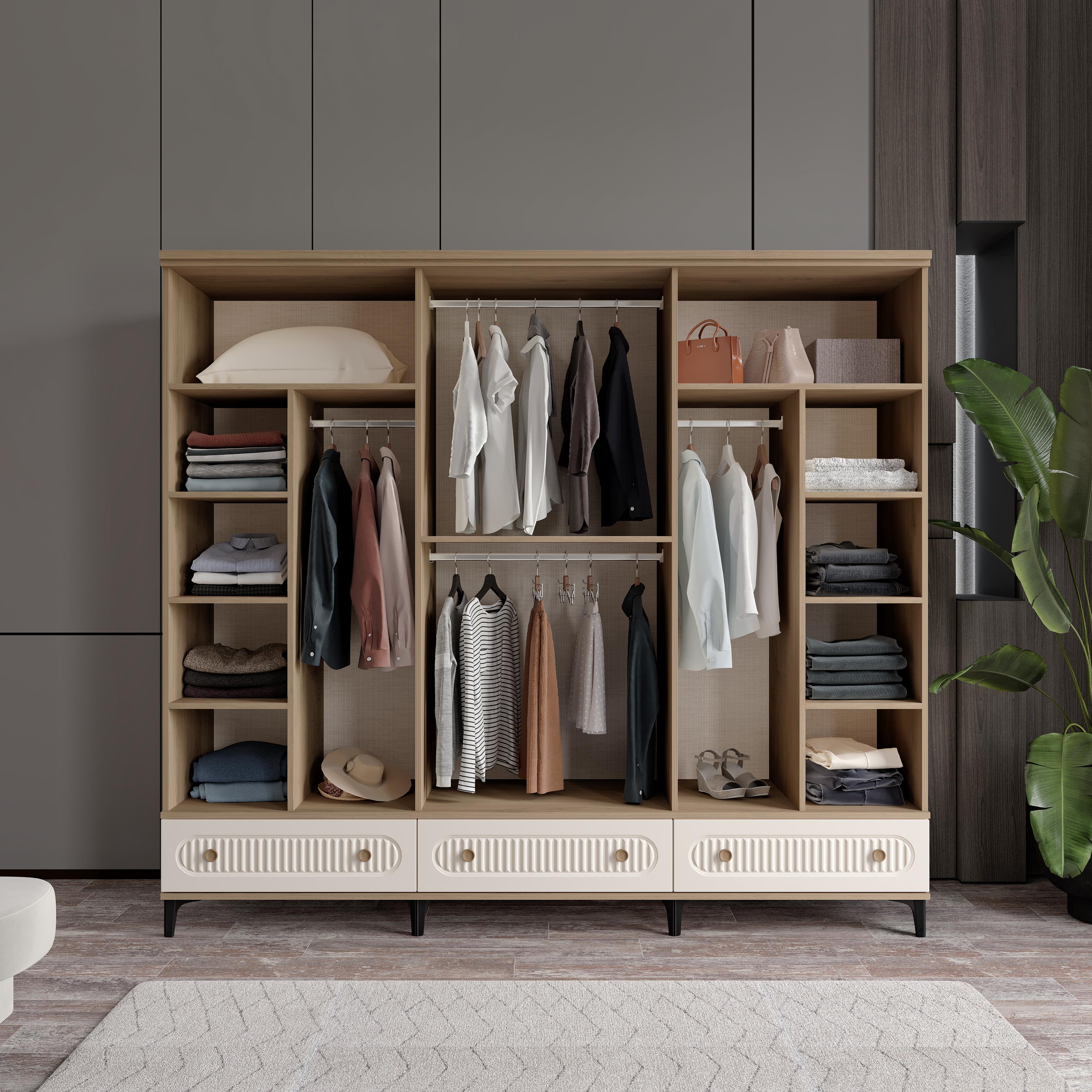  OSKAR 6 KAPILI DOLAP %100 MDF