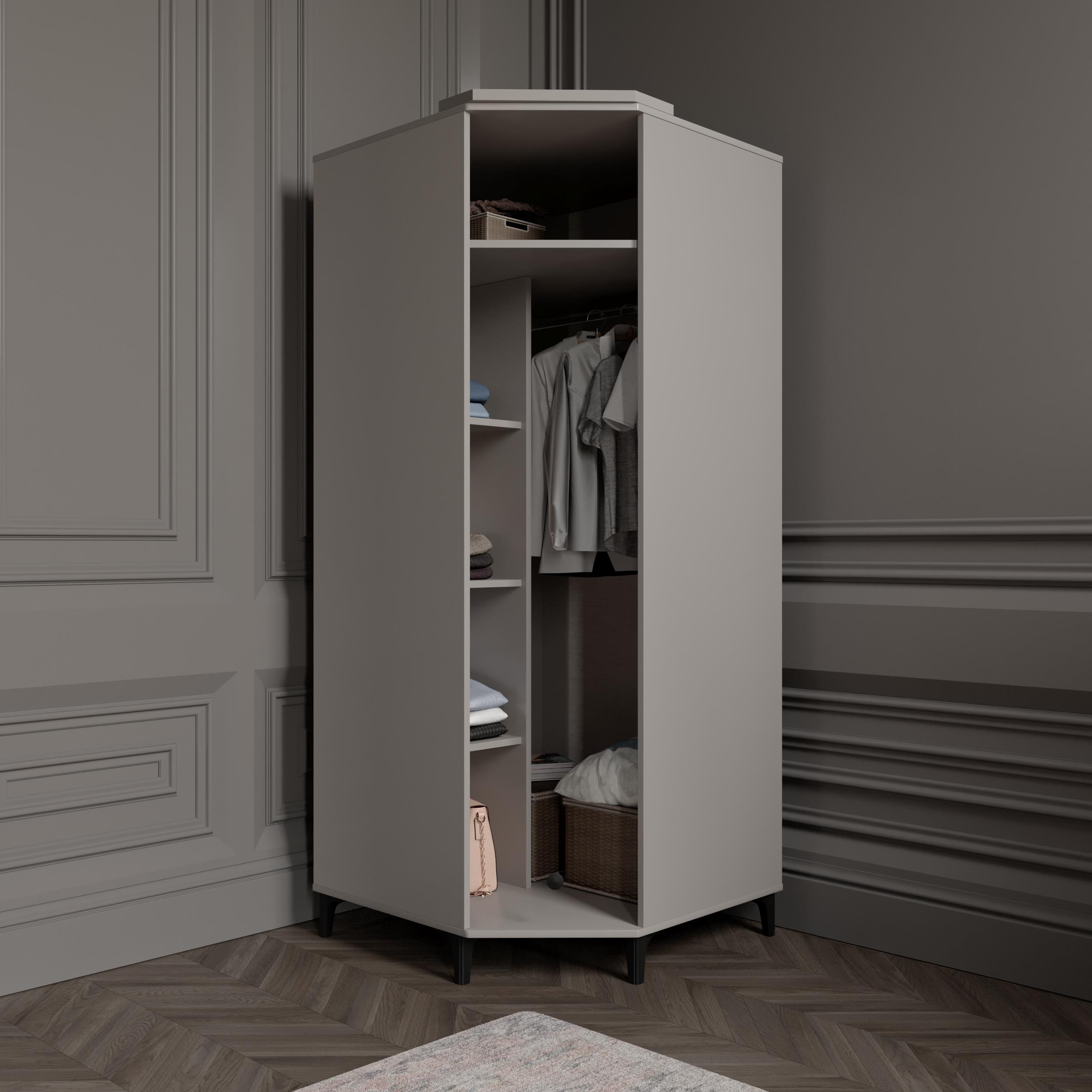  ZÜHRE KÖŞE  DOLAP %100 MDF