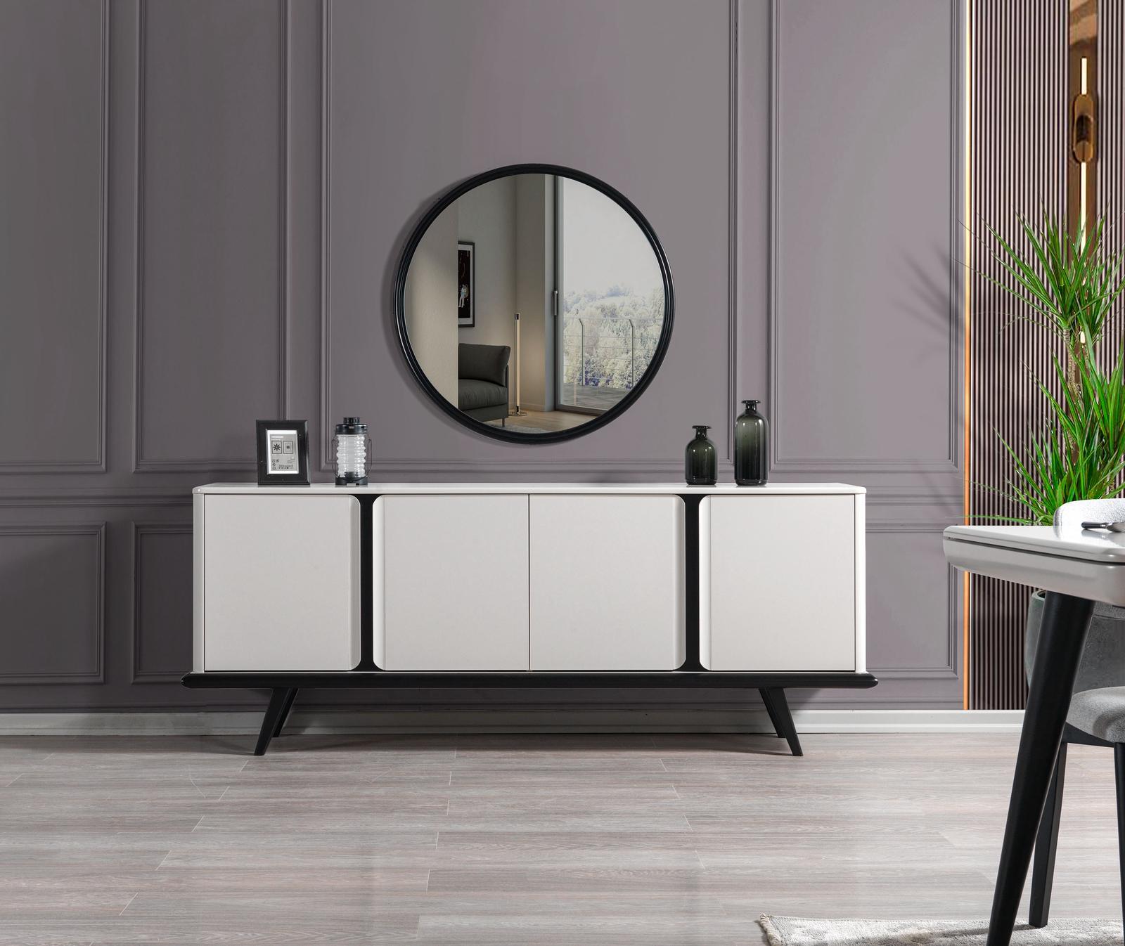 DUBAİ KONSOL SİYAH - FİLDİŞİ 