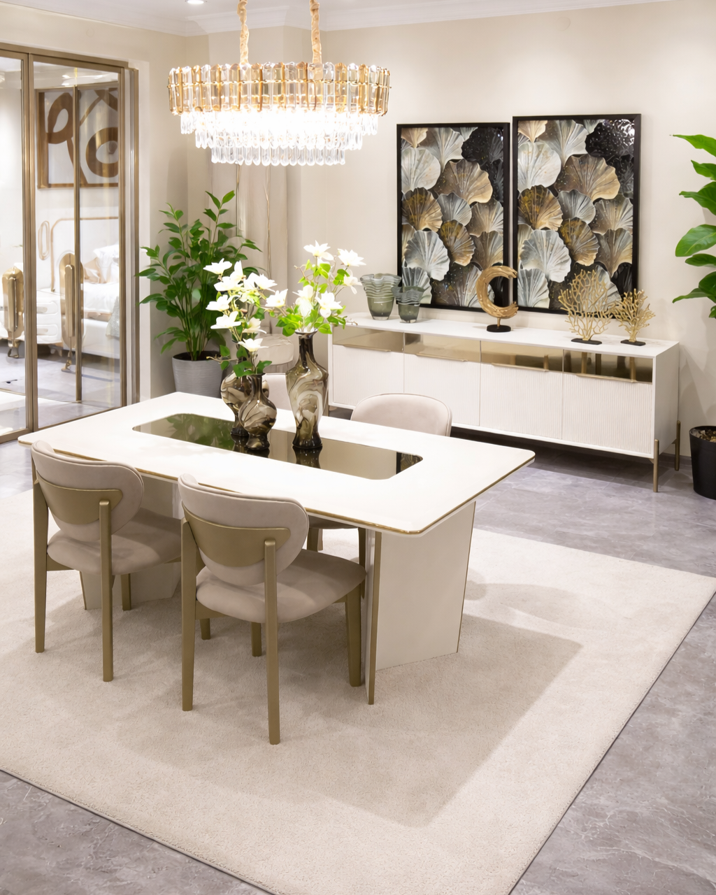 ELİT MASA 4 SANDALYE