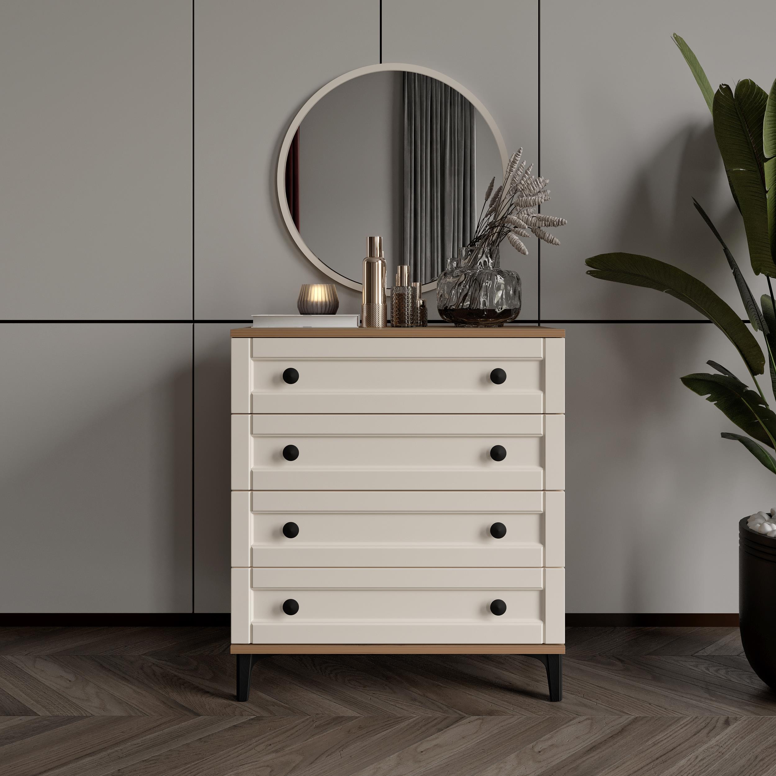 SARDUNYA  AYNALI ŞİFONYER %100 MDF