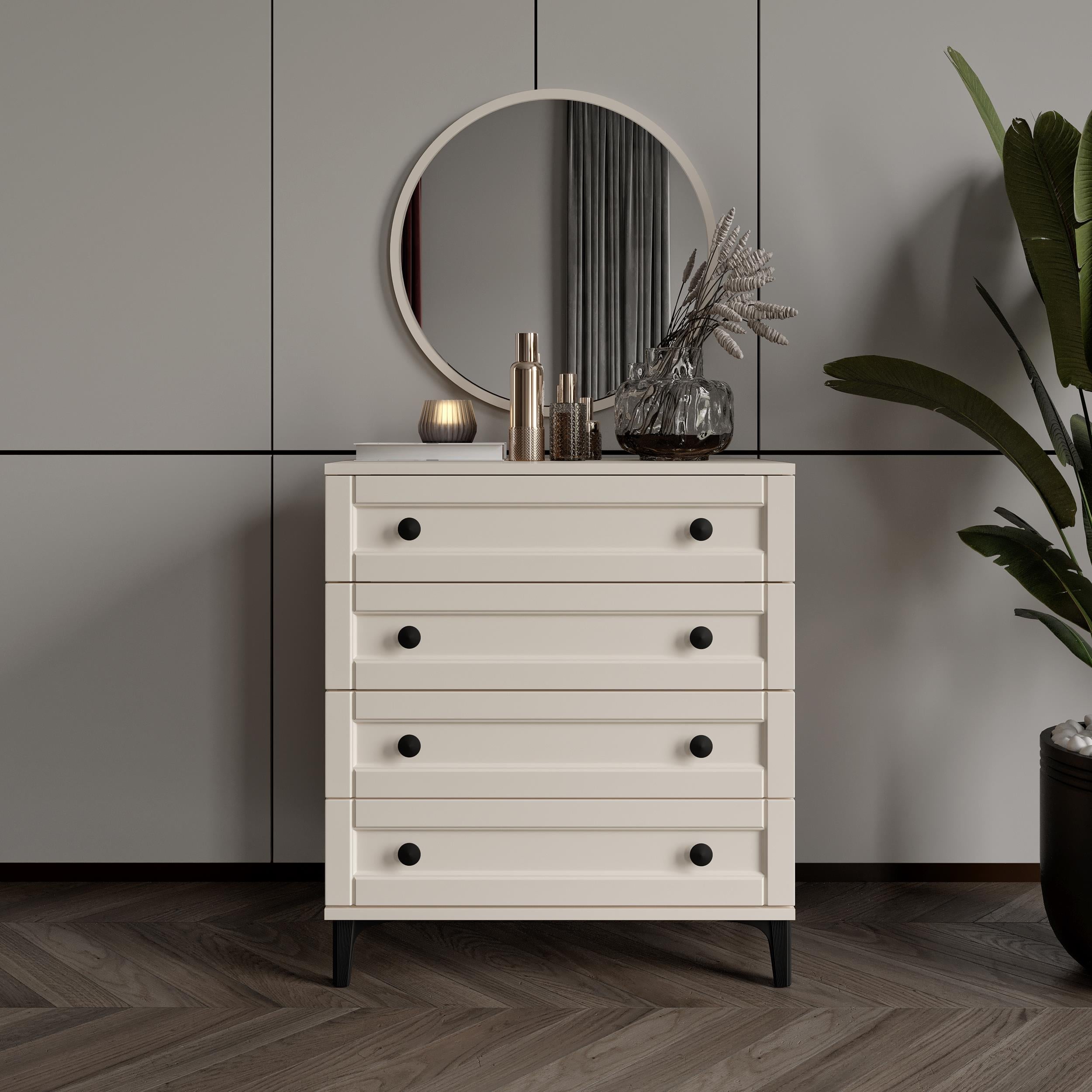 SARDUNYA  AYNALI ŞİFONYER AYTAŞI %100 MDF