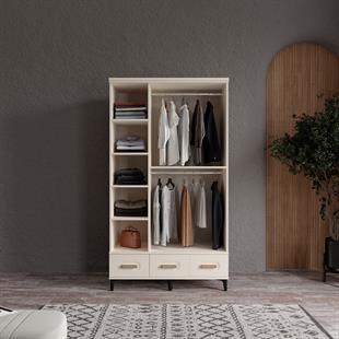  HAYYAM 3 KAPILI DOLAP %100 MDF