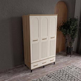  HAYYAM 3 KAPILI DOLAP %100 MDF