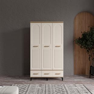  HAYYAM 3 KAPILI DOLAP %100 MDF