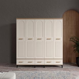  HAYYAM 5 KAPILI DOLAP %100 MDF