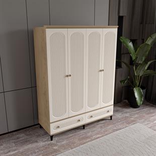  OSKAR 4 KAPILI DOLAP %100 MDF