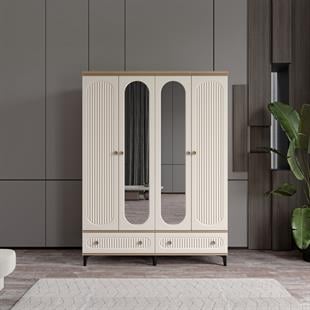  OSKAR 4 KAPILI DOLAP %100 MDF
