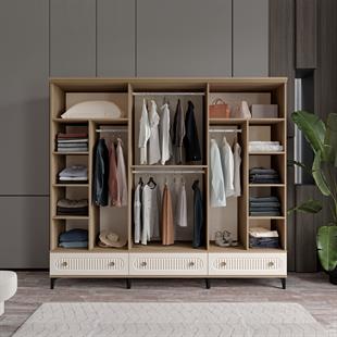  OSKAR 6 KAPILI DOLAP %100 MDF