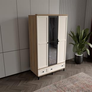  SARDUNYA 3 KAPILI DOLAP %100 MDF