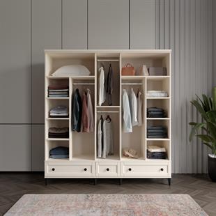  SARDUNYA 5 KAPILI AYTAŞI DOLAP %100 MDF