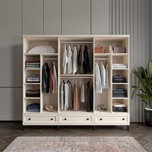  SARDUNYA 6 KAPILI AYTAŞI DOLAP %100 MDF