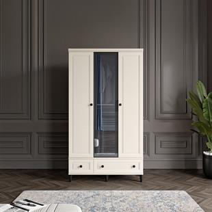  ZÜHRE 3 KAPILI DOLAP %100 MDF