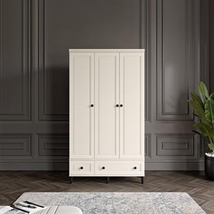  ZÜHRE 3 KAPILI DOLAP %100 MDF