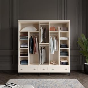  ZÜHRE 5 KAPILI DOLAP %100 MDF