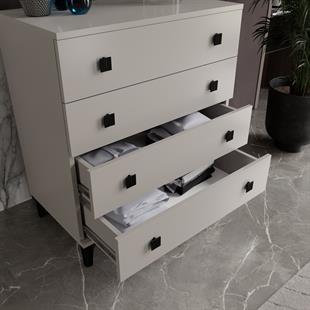 KONFOR AYNALI ŞİFONYER %100 MDF