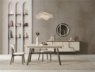 PRADA MASA 4 SANDALYE