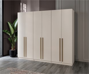 SİLİVRİ MODÜLER 6 KAPILI DOLAP 