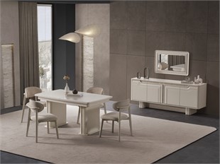 VİZYON MASA 4 SANDALYE