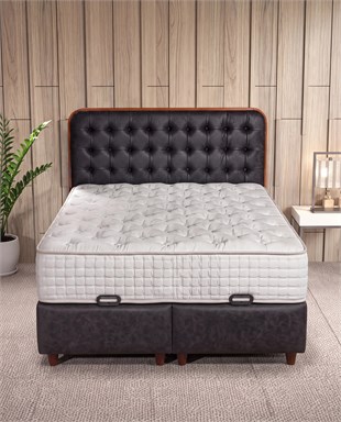 Zümrüt Baza Başlık Yatak Seti 160x200