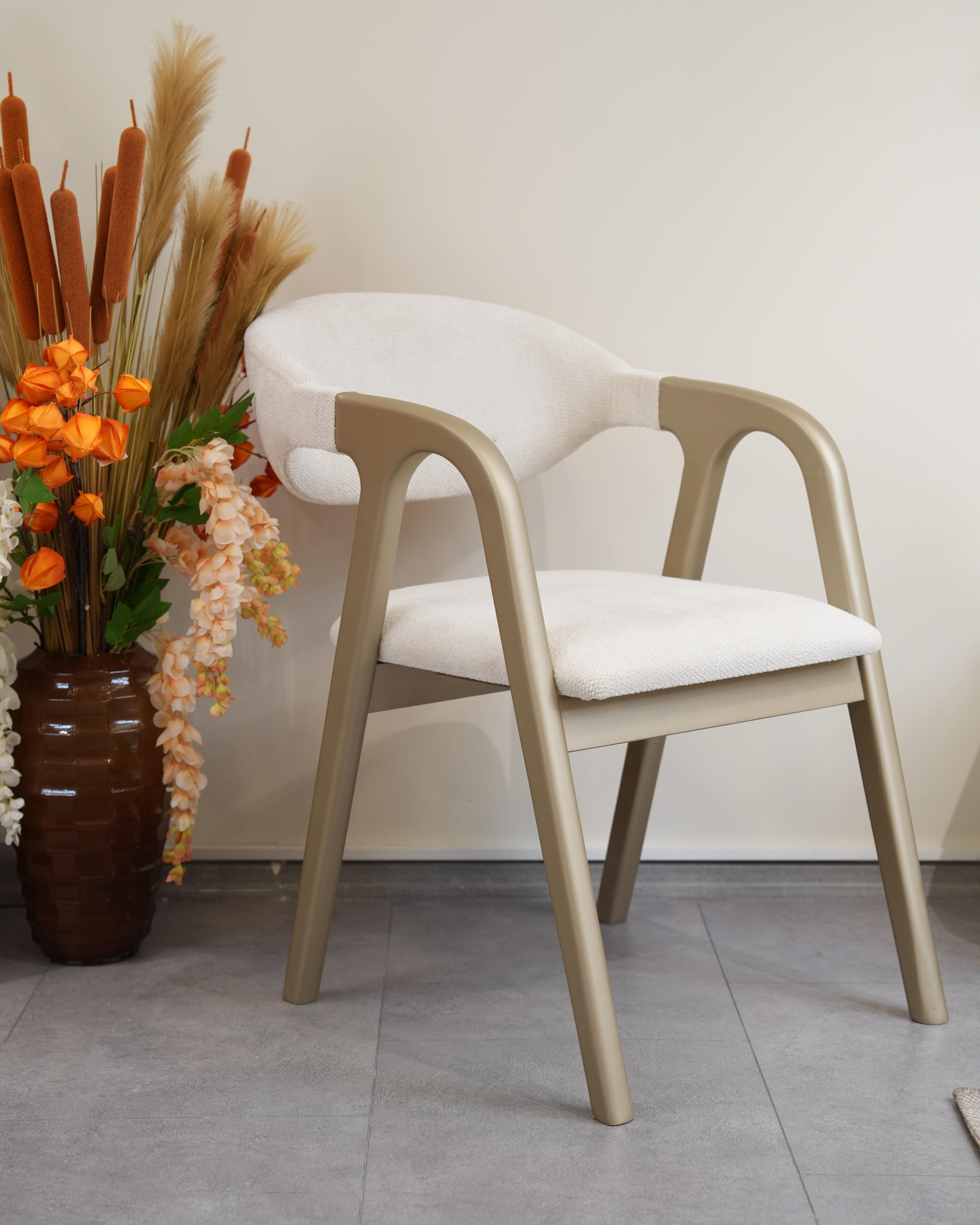 BRONZ KOLLU SANDALYE 