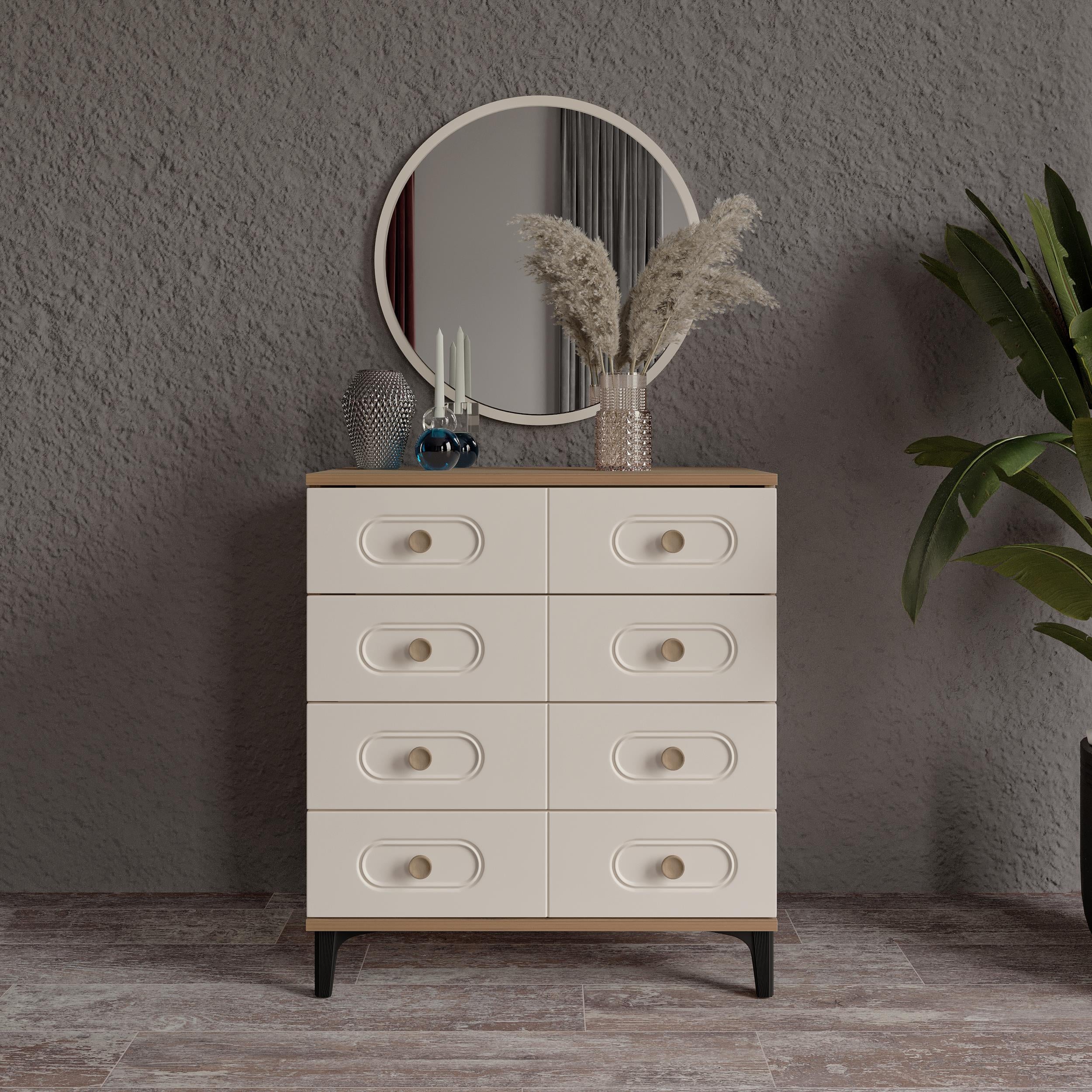 HAYYAM AYNALI ŞİFONYER %100 MDF