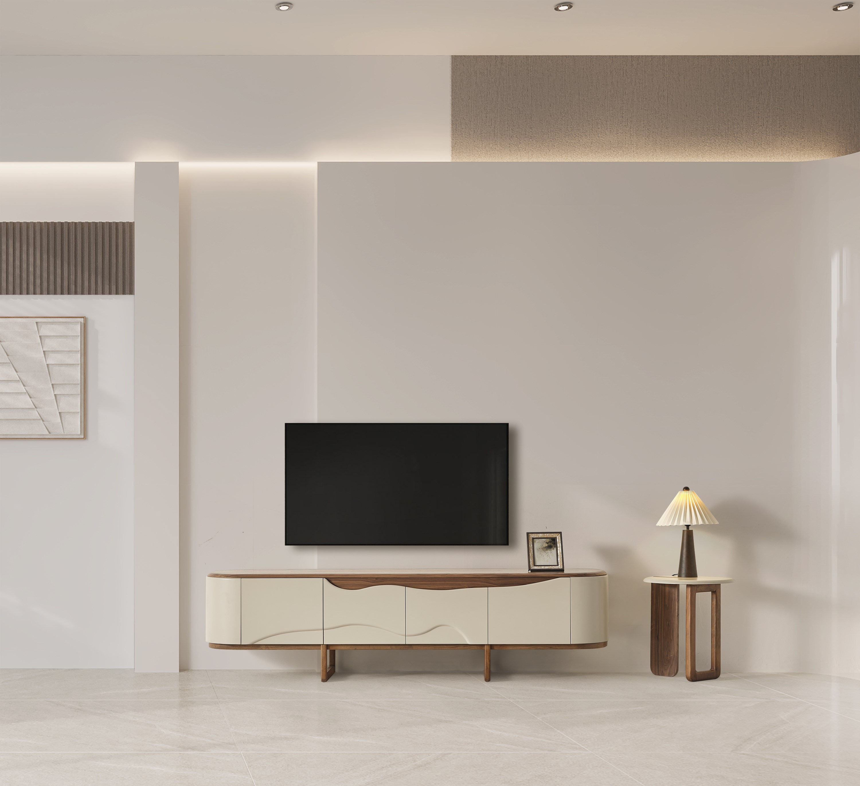 LUNA CEVİZ TV ÜNİTESİ