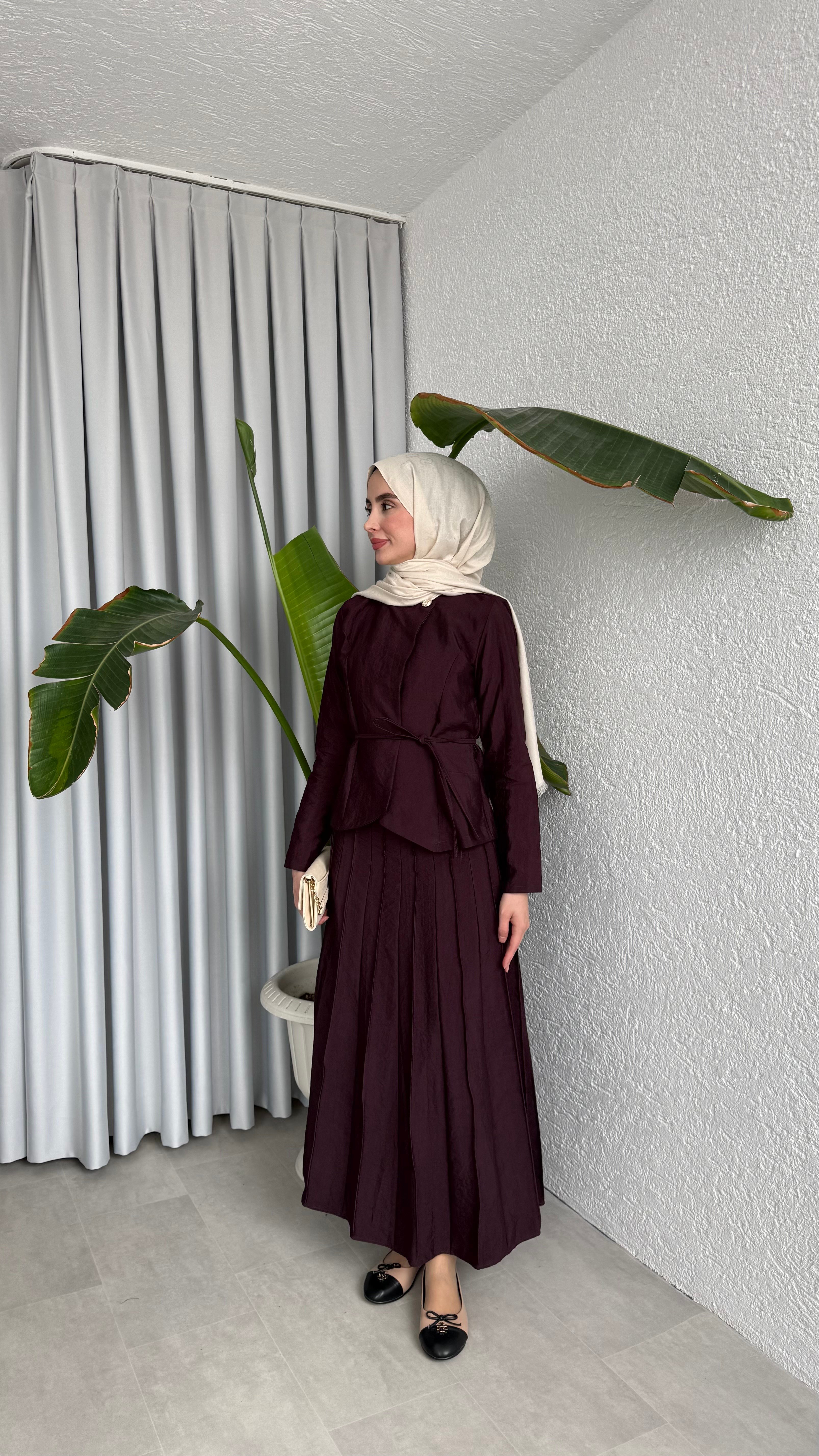 ALUNA ETEKLİ TAKIM - MÜRDÜM