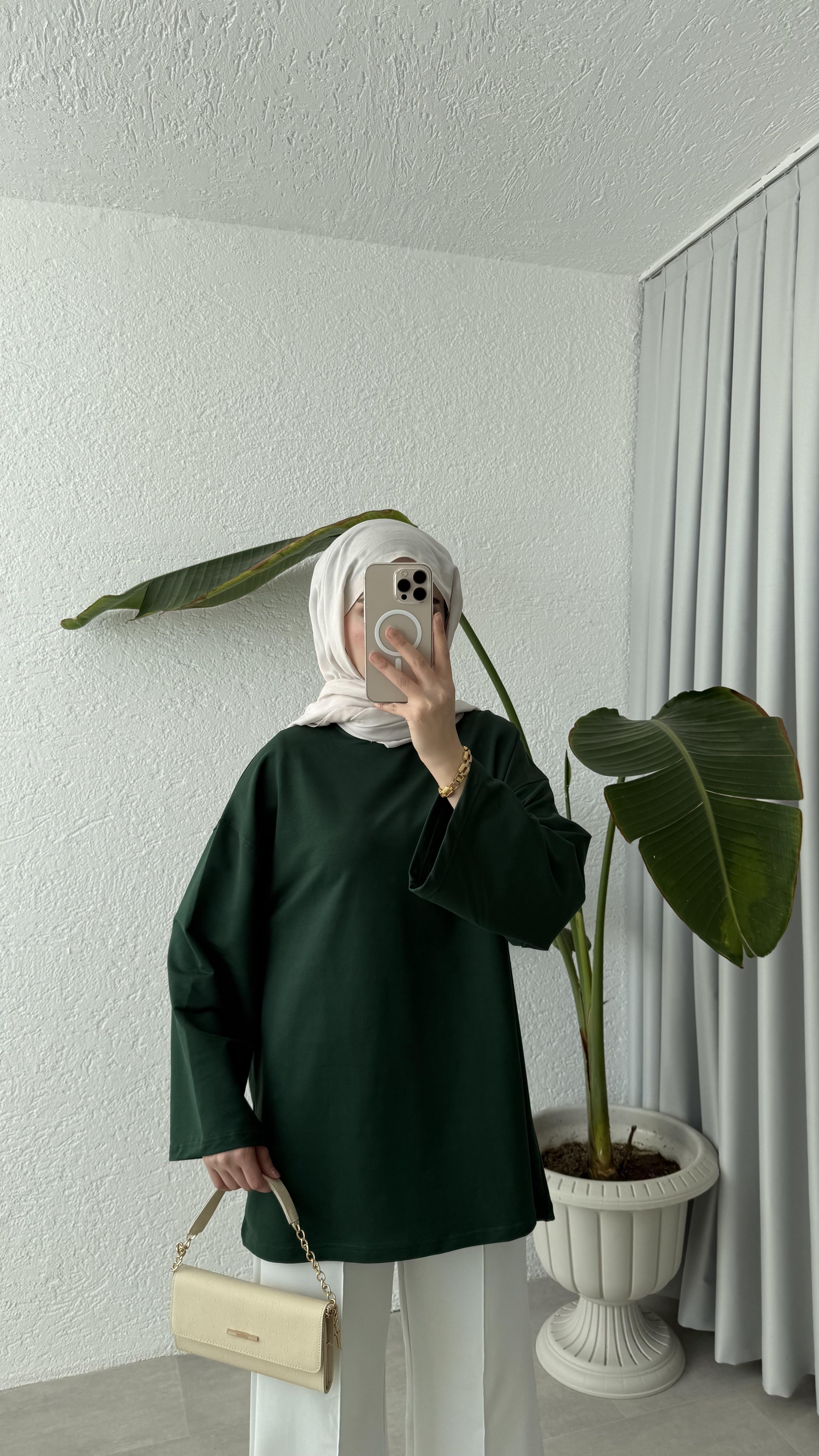 BASİC SWEAT - ZÜMRÜT 