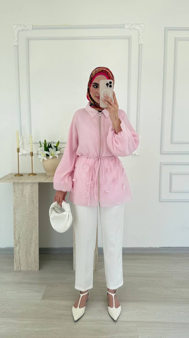 BELDEN AYARLANABİLEN VUAL KAP - PEMBE