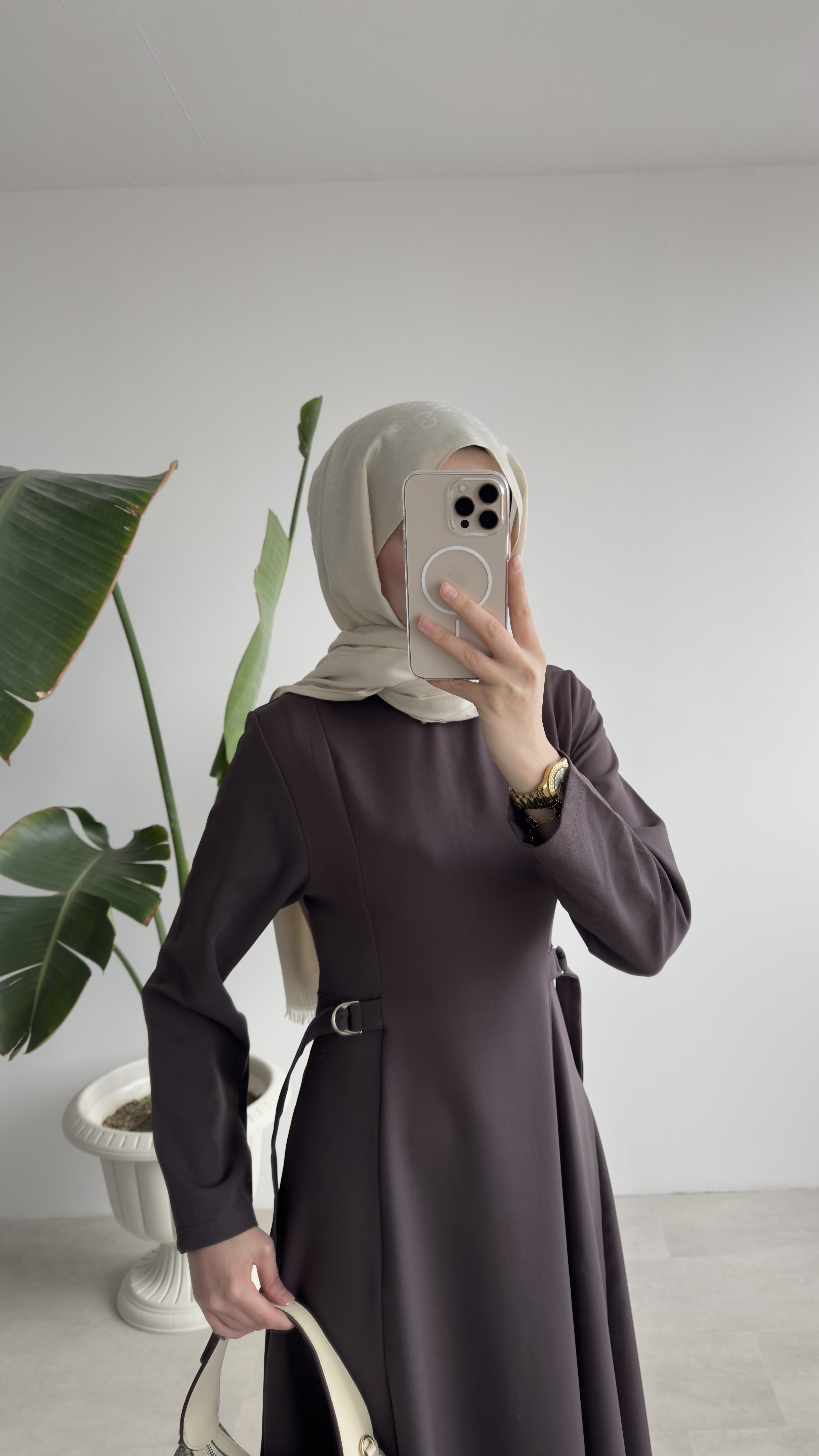 CLEO ELBİSE - ÇİKOLATA