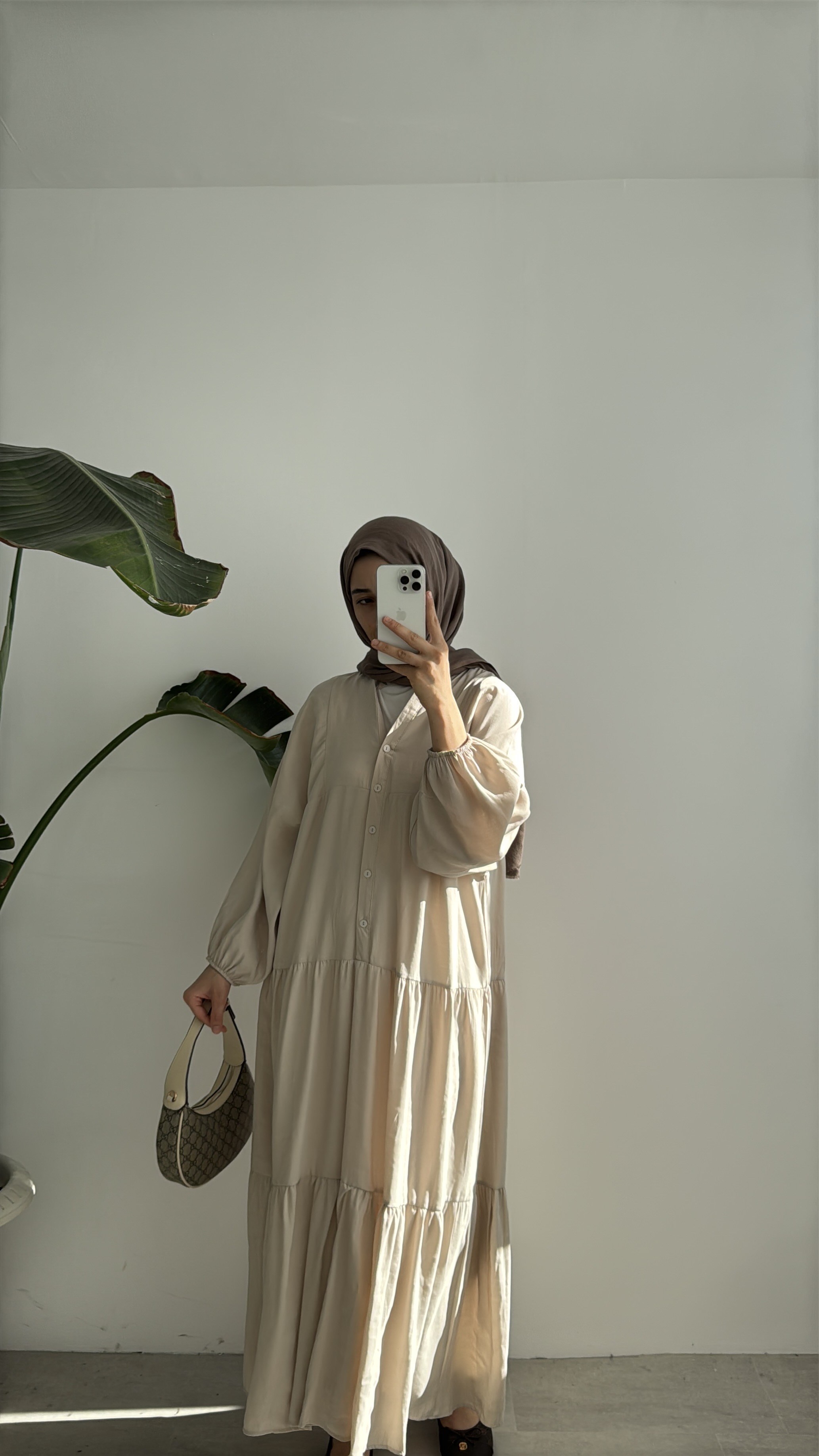 CUPRA KAT KAT ELBİSE - TAŞ