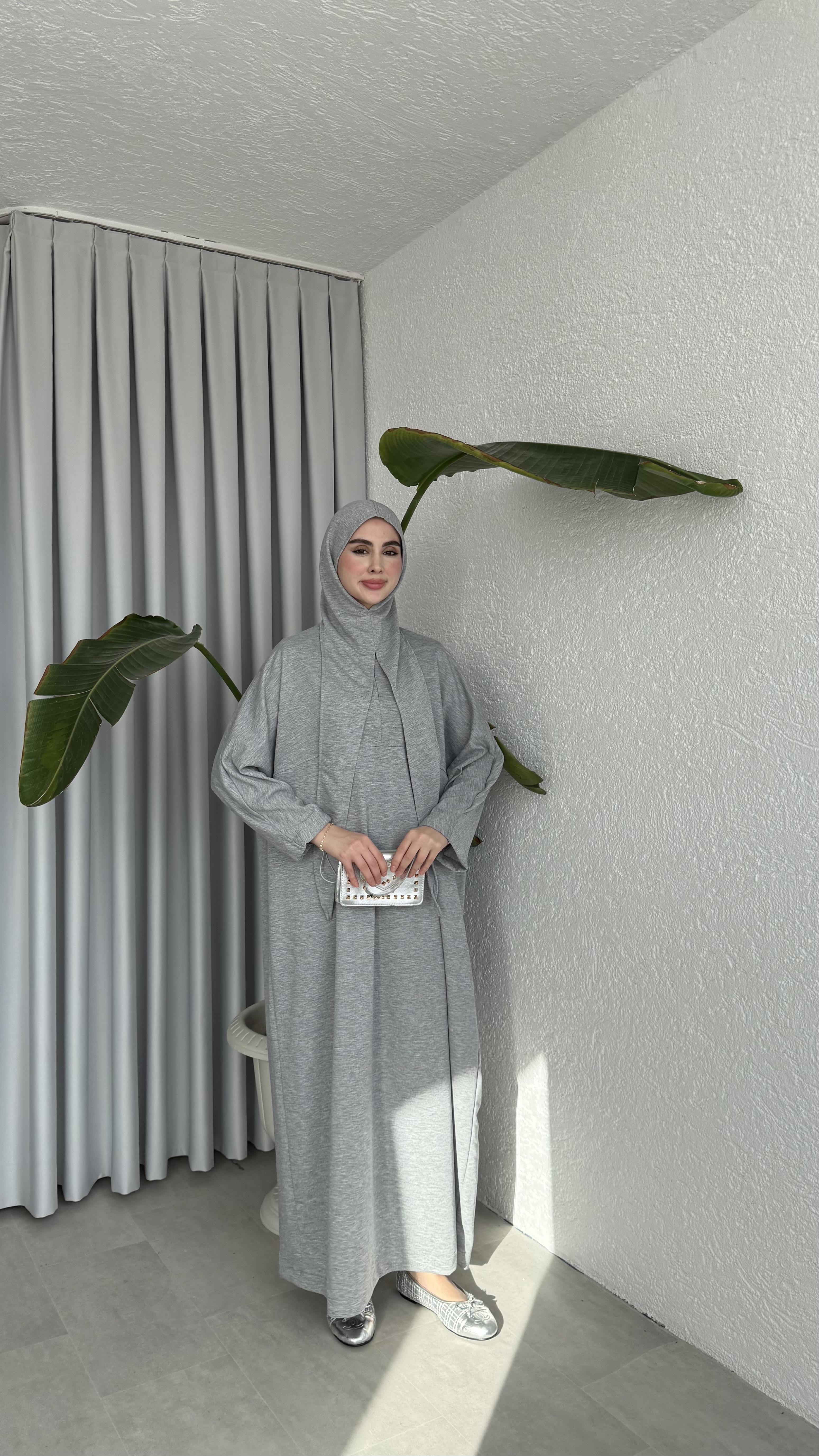 MAHYA ELBİSE - GRİ