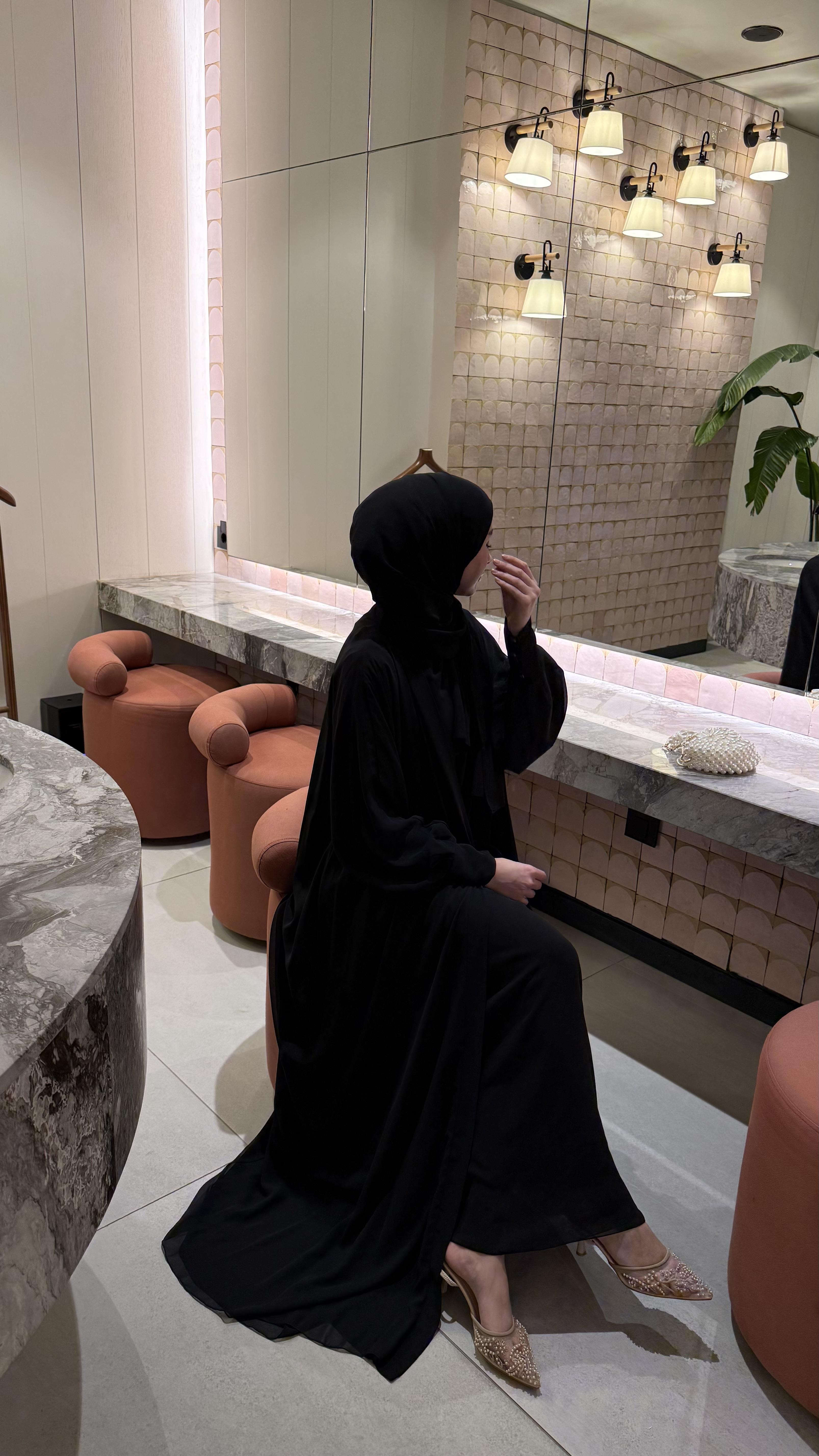 LAREEN ABAYA & FERACE - SİYAH