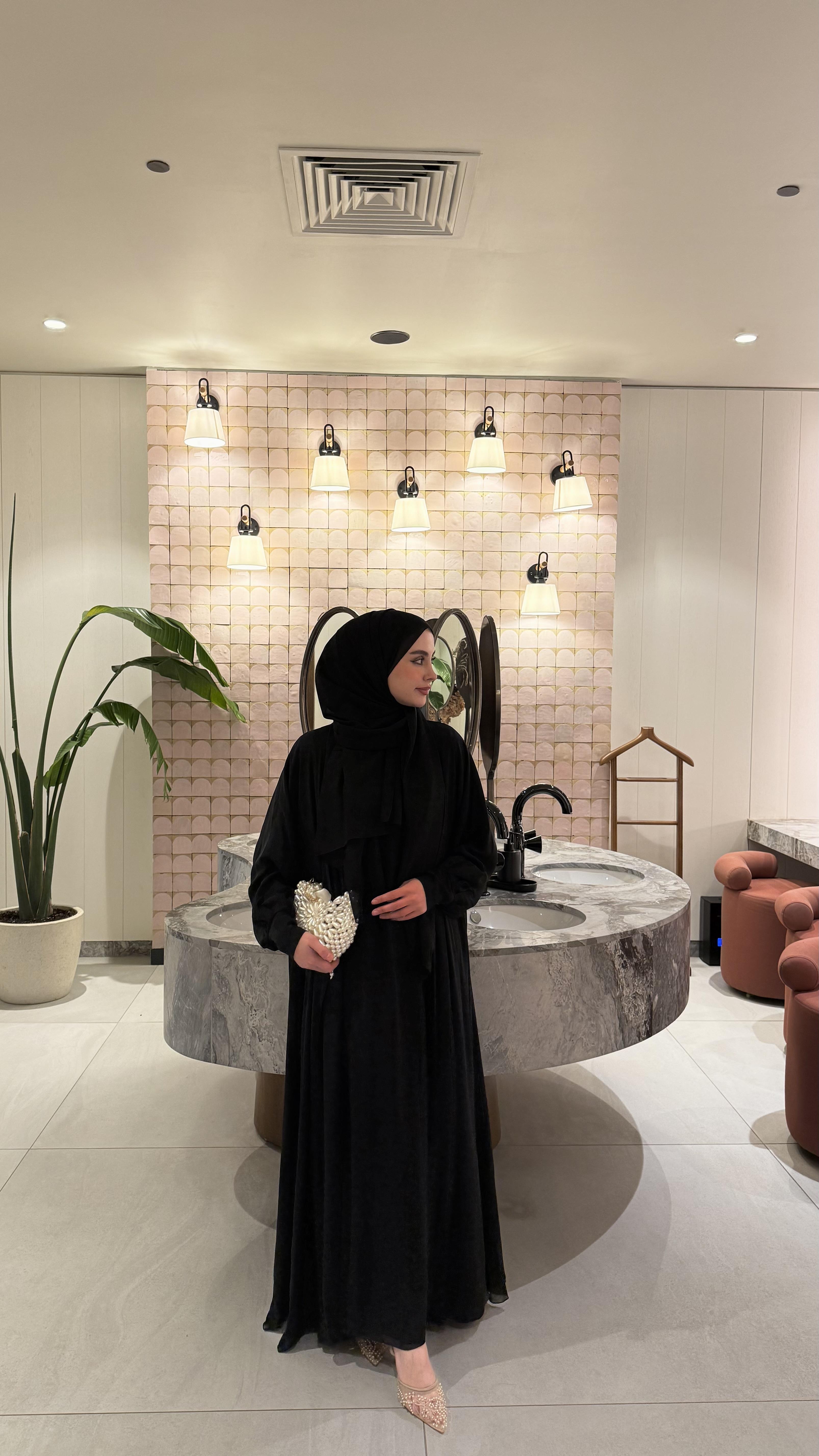 LAREEN ABAYA & FERACE - SİYAH