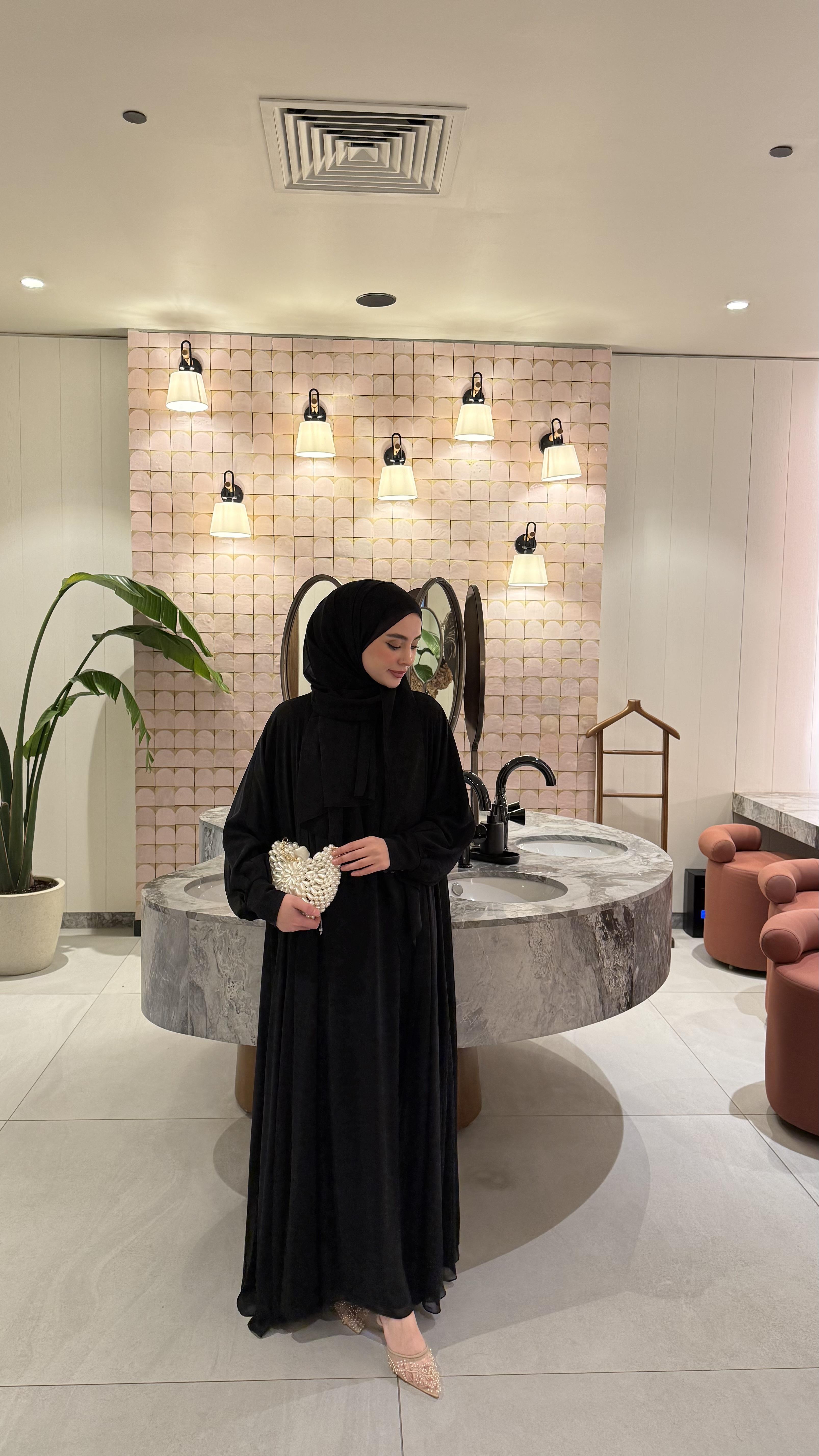 LAREEN ABAYA & FERACE - SİYAH