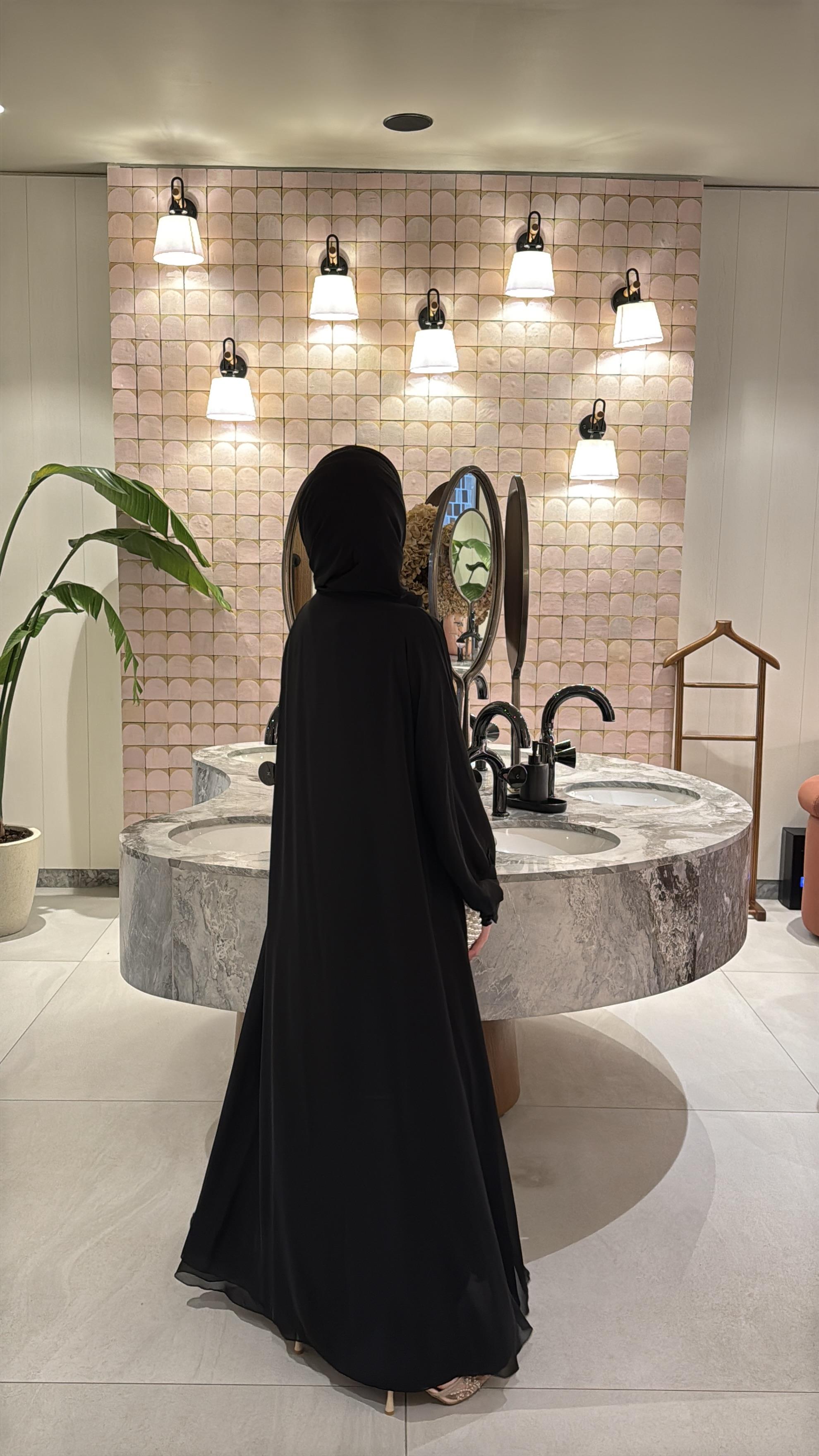 LAREEN ABAYA & FERACE - SİYAH