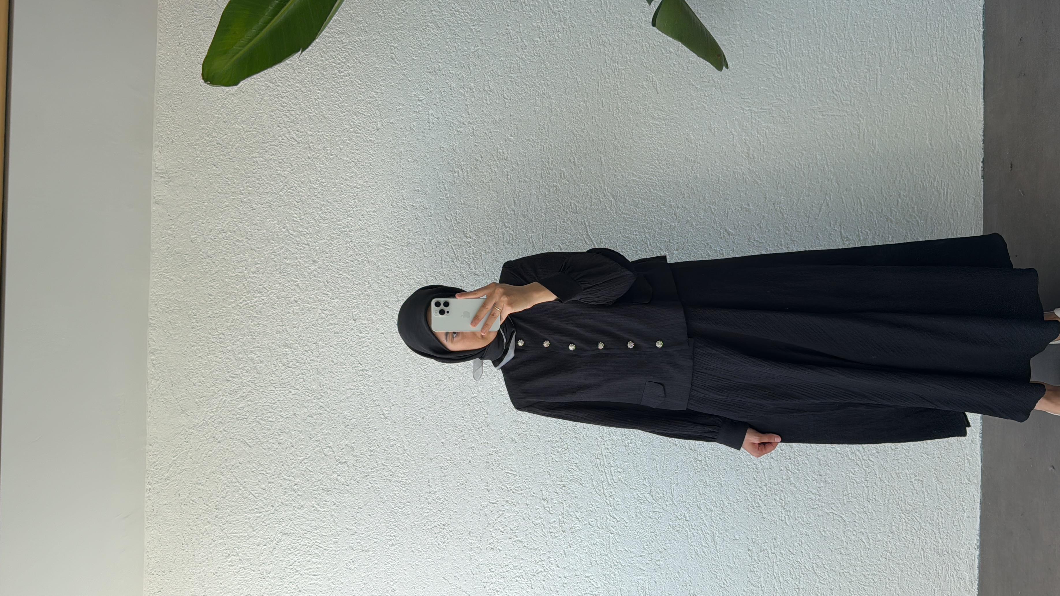 LİNA CEKET TAKIM - SİYAH