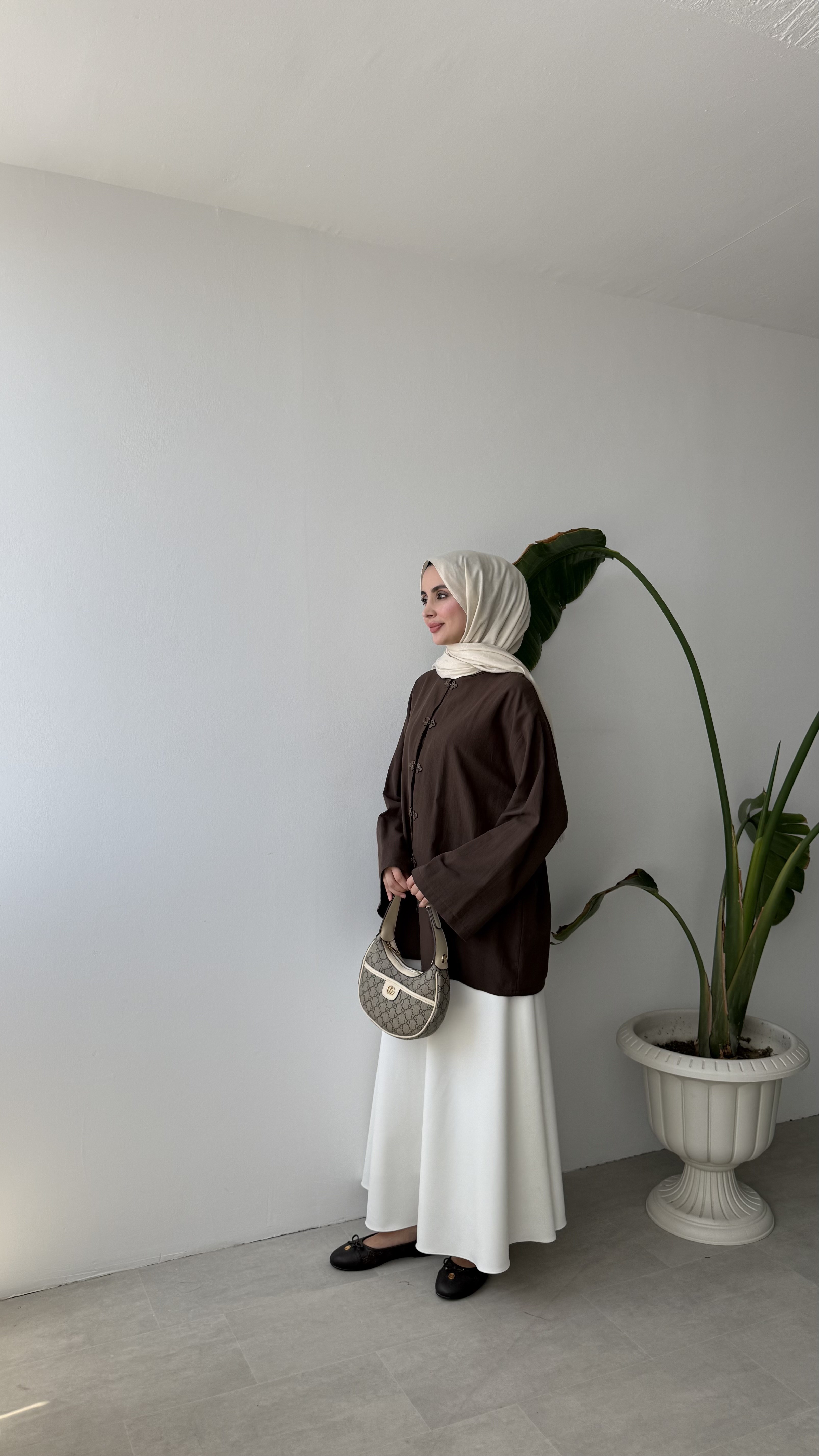 MARİPOSA KELEBEK CEKET - KAHVE