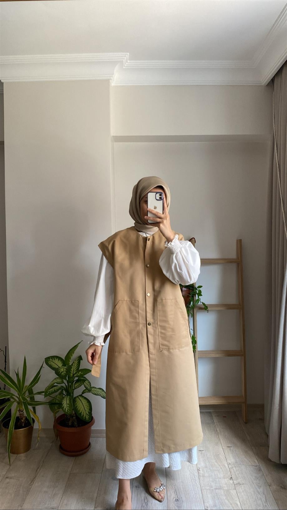 MATHİLDA TRENÇ CAMEL