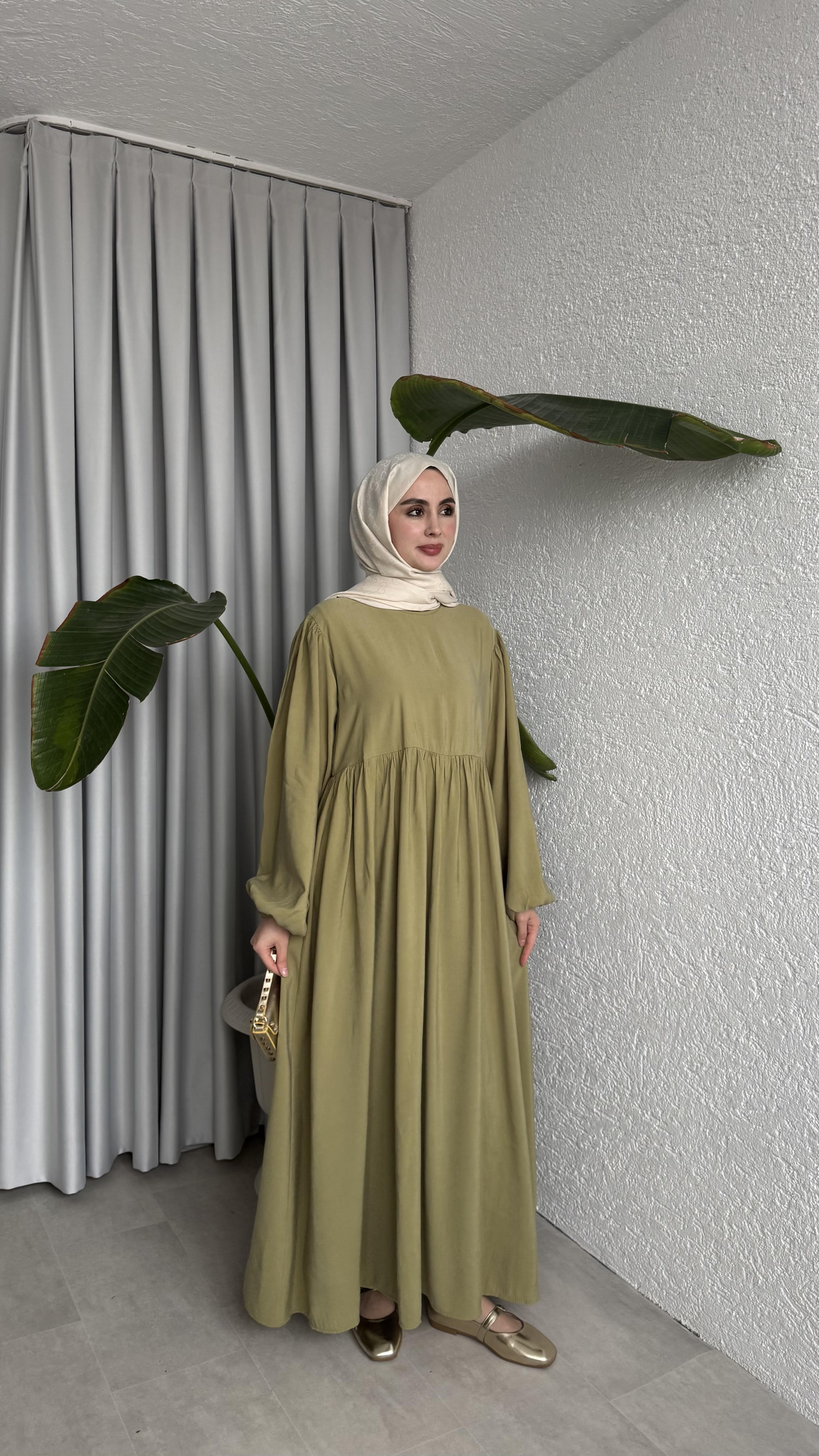 MAVERA CUPRA ELBİSE - ÇAĞLA