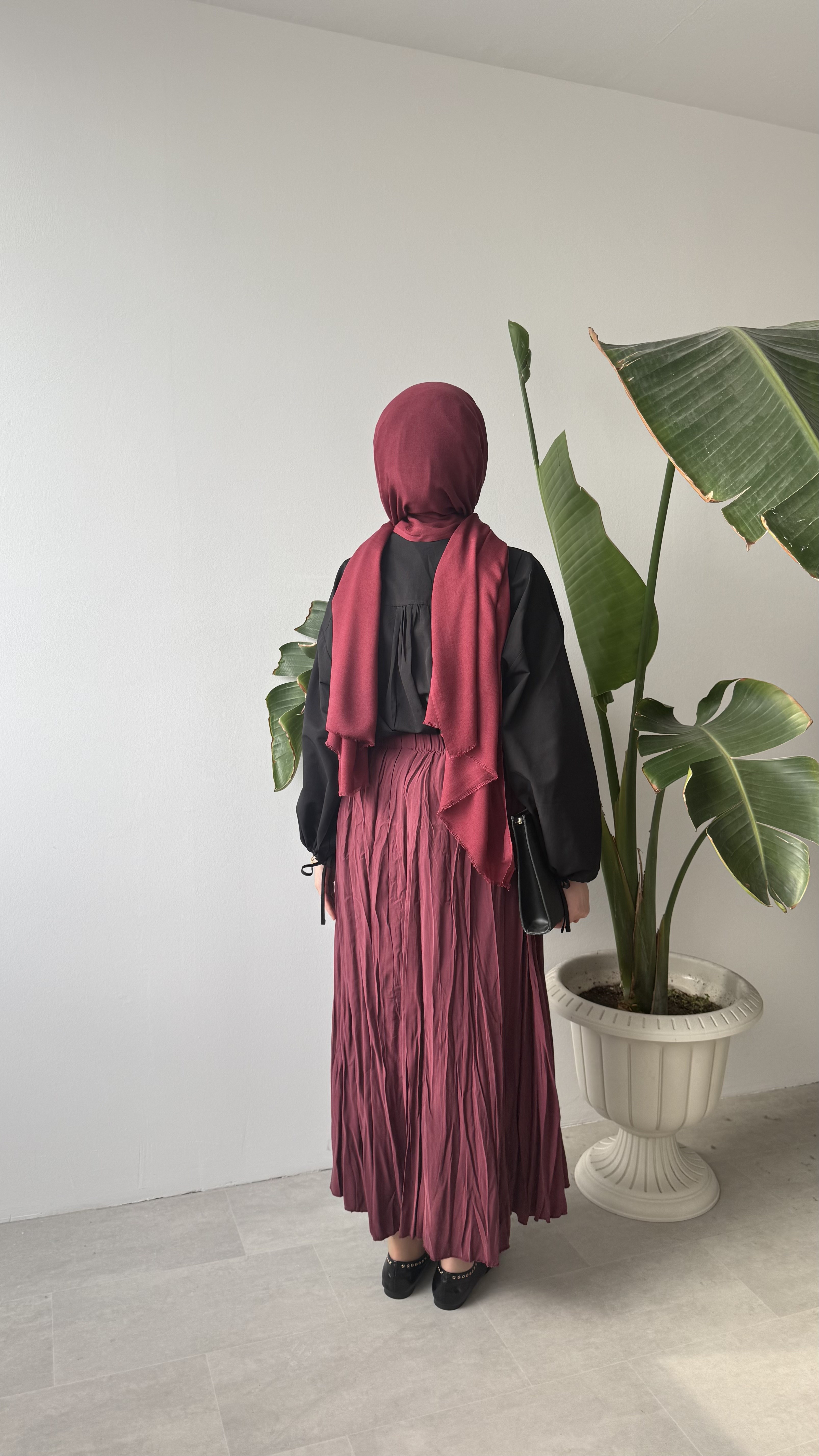 MODAL KRAŞ ETEK - BORDO