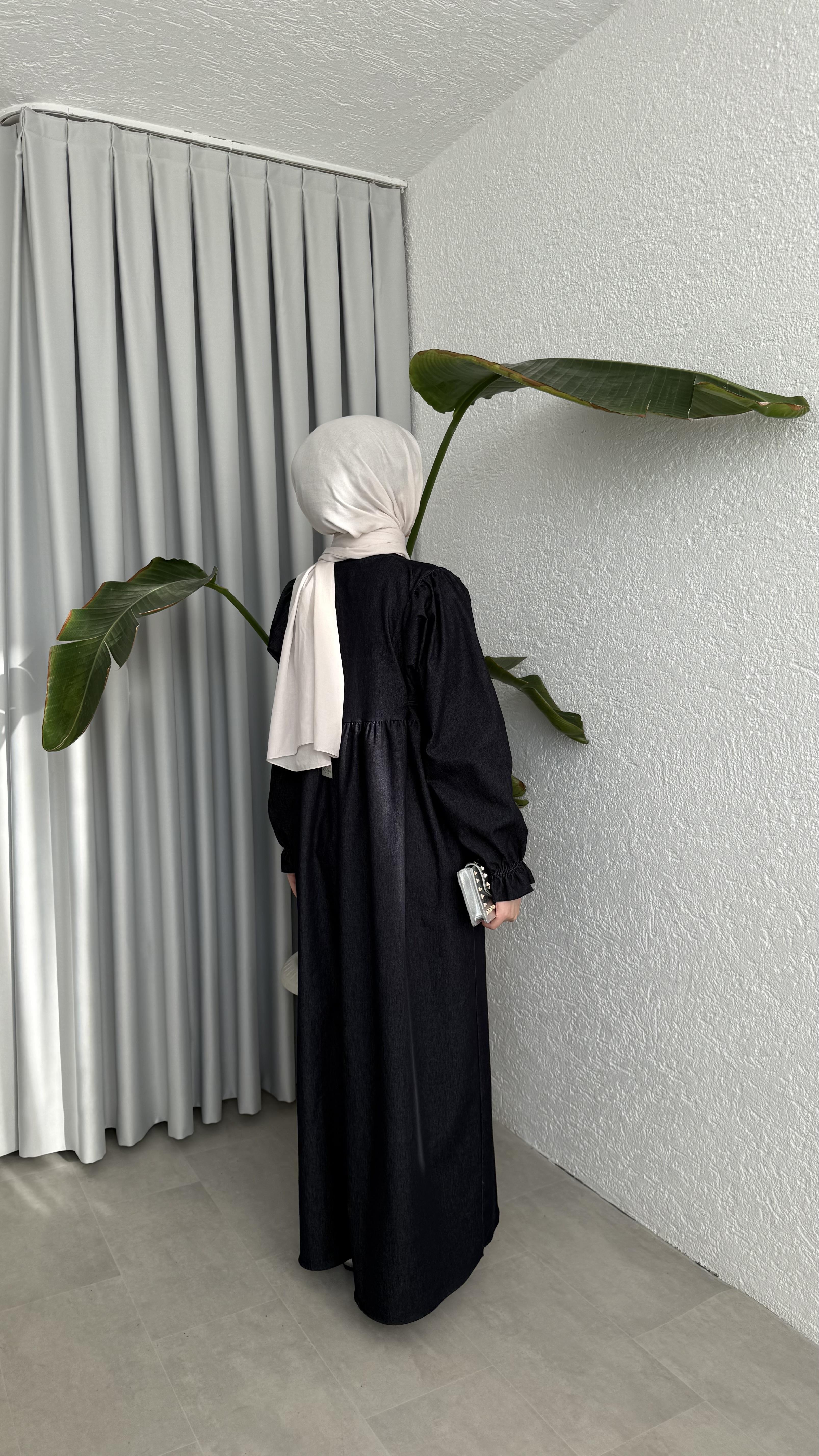 NOBLE ELBİSE - LACİVERT 