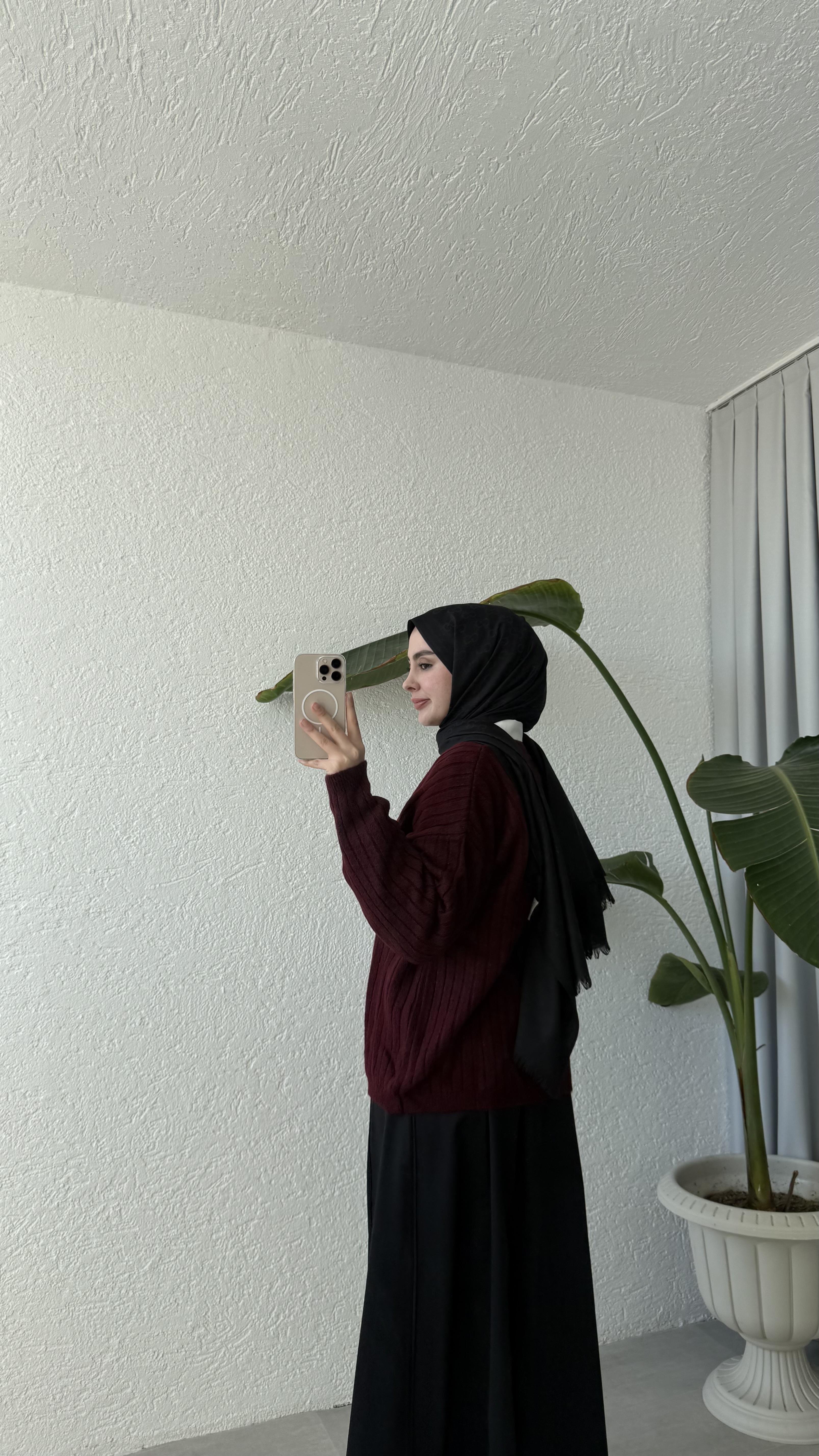ÖRME HIRKA  - BORDO
