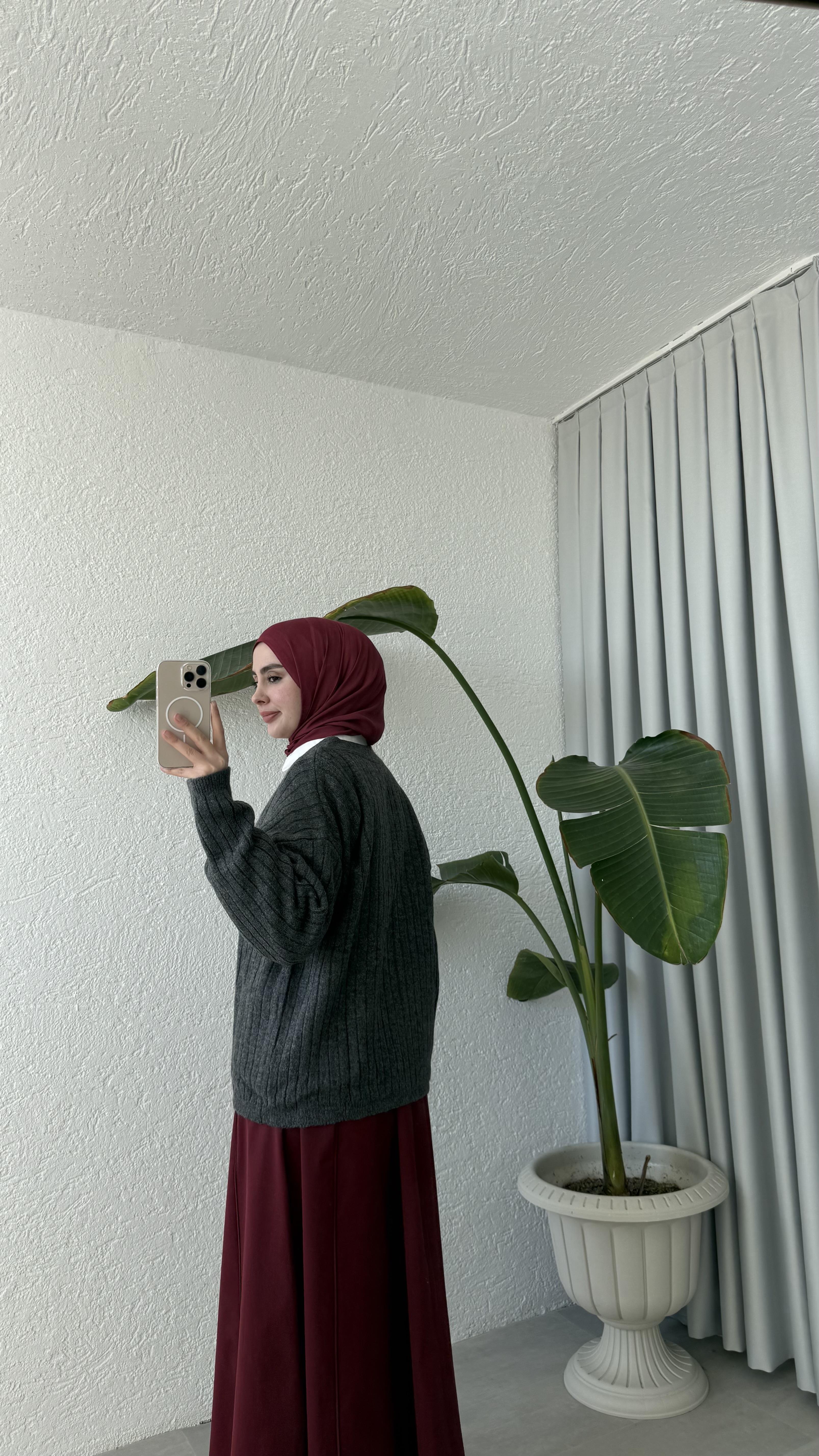 ÖRME HIRKA - GRİ